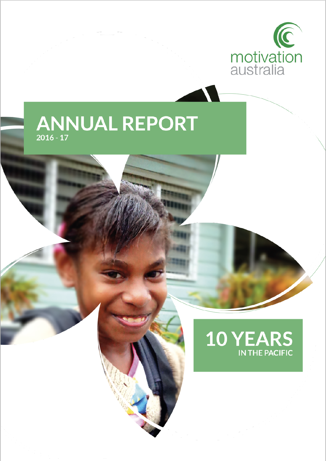 Annual Report 2016-17 cover page.
