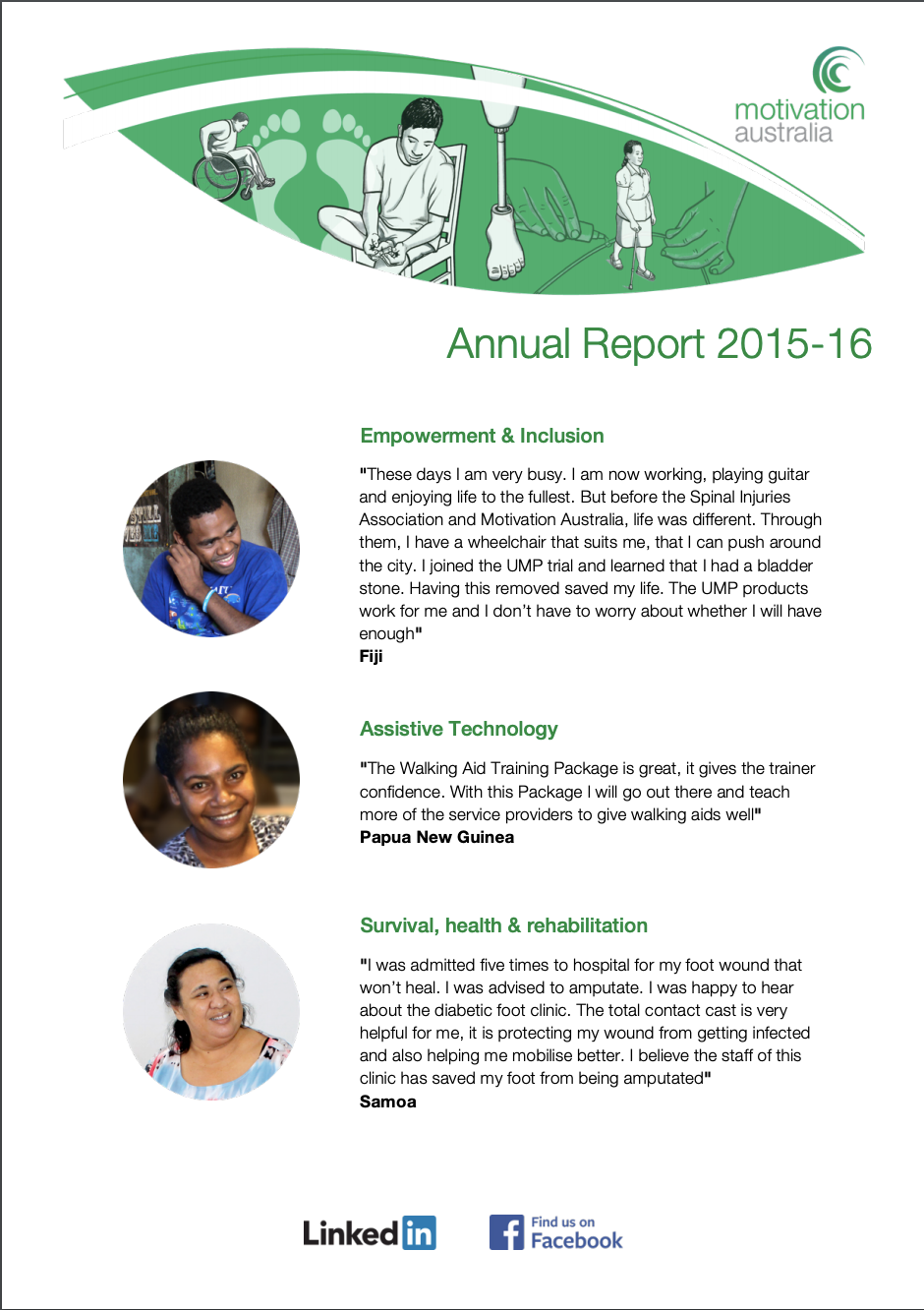 Annual report 2015-16 cover page
