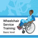 Wheelchair service training: basic level cover page.